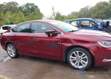 2015 Chrysler 200 Limited z USA, uszkodzony, nr VIN 1C3CCCAB2FN650695